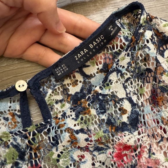 ZARA Woman’s Floral Dress-Size XS - Picture 5 of 8